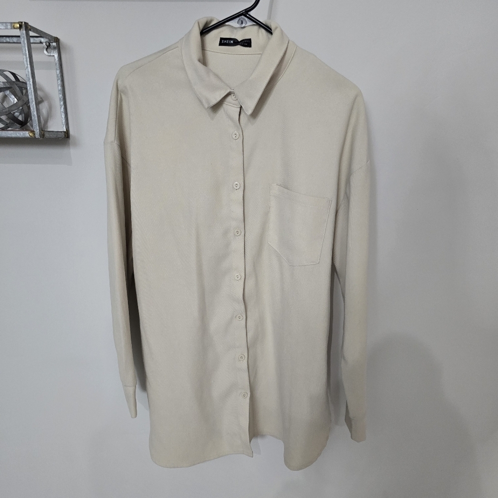 Cream Button Down​ - Picture 5 of 10